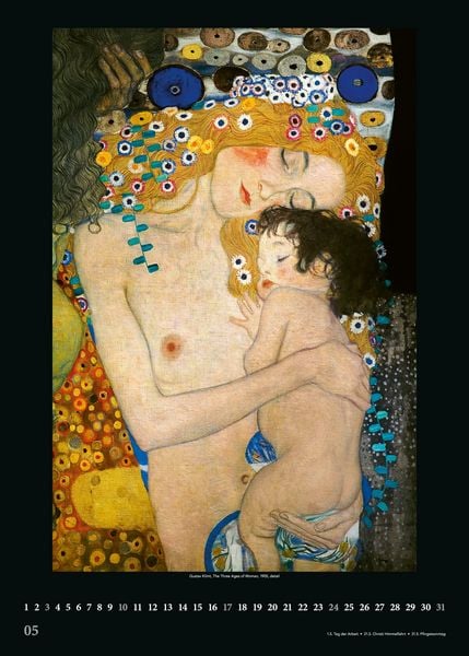 Produktbild: Gustav Klimt 2026 - Kunst-Kalender - Poster-Kalender - 50x70