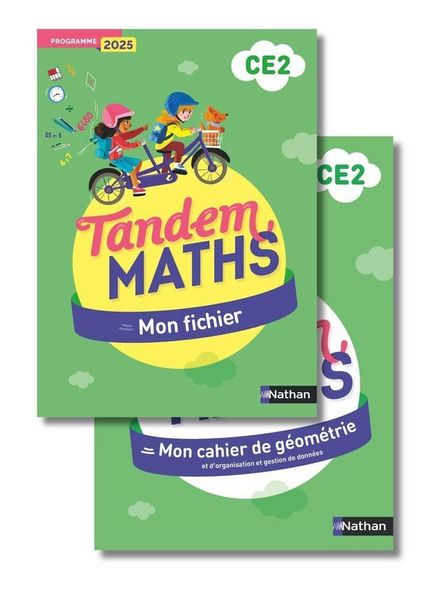 Produktbild: Tandem ; Mathematiques ; Ce2 ; Mon Fichier + Mon Cahier de Geometrie