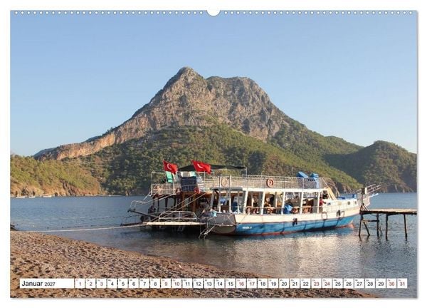 Produktbild: Lykien. T&uuml;rkische S&uuml;dk&uuml;ste zwischen Kalkan und Kemer (hochwertiger Premium Wandkalender 2027 DIN A2 quer), Kunstdruck in Hochglanz