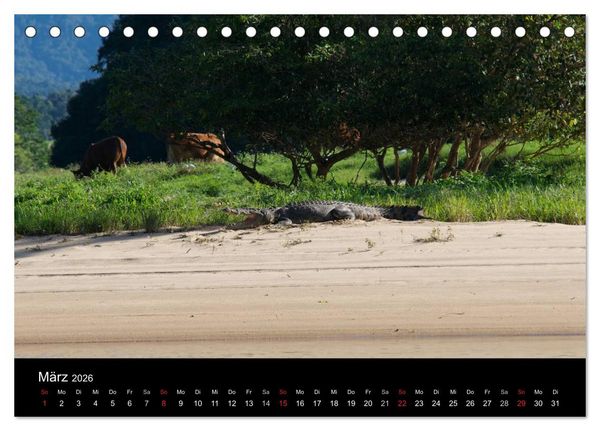 Produktbild: Wildes Australien - Naturparadies 5. Kontinent (Tischkalender 2026 DIN A5 quer), CALVENDO Monatskalender
