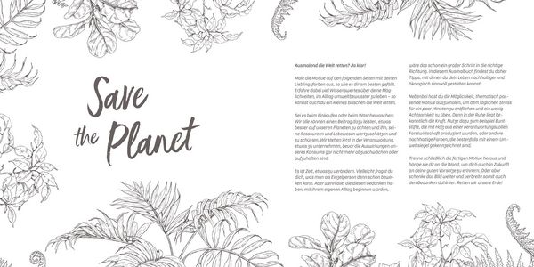 Produktbild: Save the Planet &ndash; Das Ausmalbuch &ndash; Colors for Future!