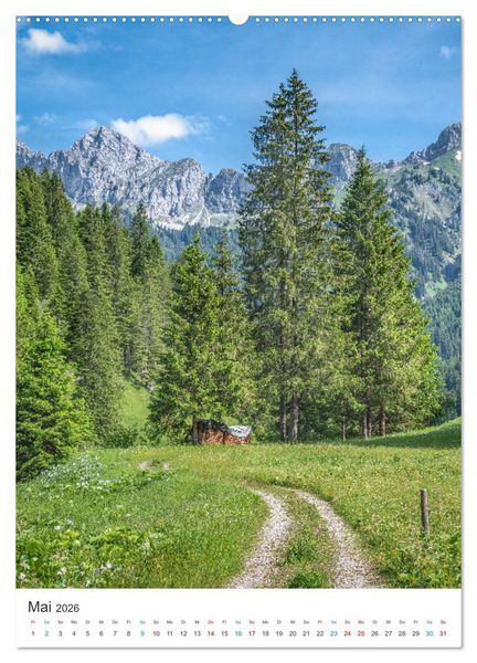 Produktbild: Sommerzauber in den Alpen (Wandkalender 2026 DIN A2 hoch), CALVENDO Monatskalender