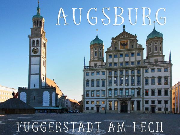 Produktbild: CALVENDO Puzzle Augsburger Rathaus | 1000 Teile Lege-Gr&ouml;&szlig;e 64x48cm Foto-Puzzle f&uuml;r gl&uuml;ckliche Stunden