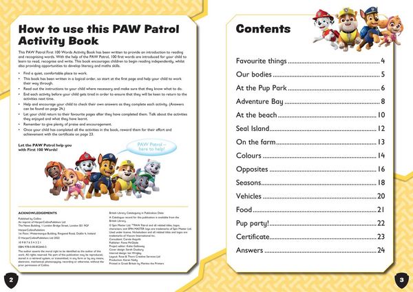 Produktbild: PAW PATRO_PAW PATROL FIRST 100
