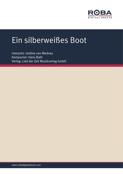 Produktbild: Ein silberwei&szlig;es Boot