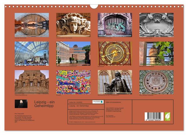 Produktbild: Leipzig - ein Geheimtipp (Wandkalender 2027 DIN A3 quer), CALVENDO Monatskalender