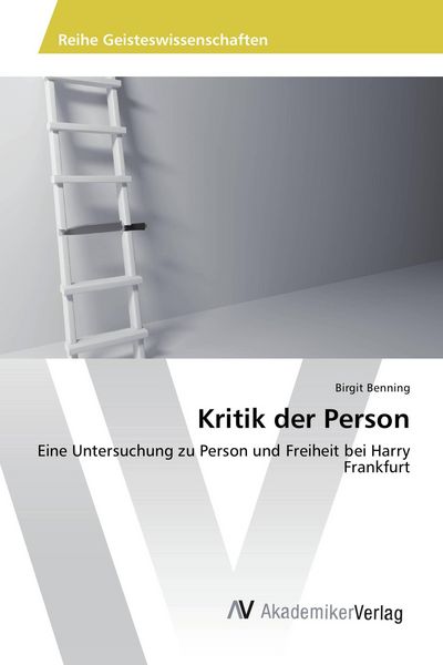 Produktbild: Kritik der Person