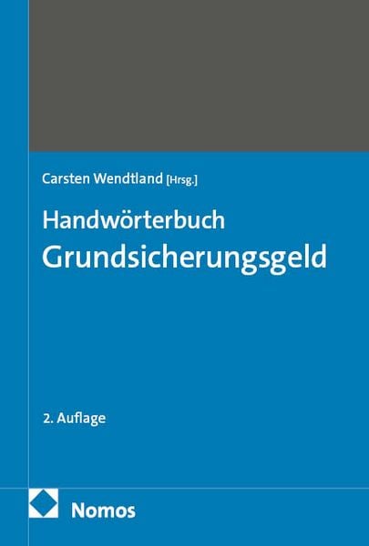 Produktbild: Handw&ouml;rterbuch Grundsicherungsgeld