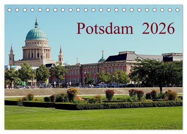 Produktbild: Potsdam 2026 (Tischkalender 2026 DIN A5 quer), CALVENDO Monatskalender