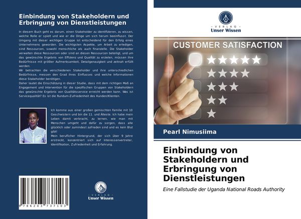 Einbindung von Stakeholdern und Erbringung von Dienstleistungen, Taschenbuch von Pearl Nimusiima, Verlag Unser Wissen, 9786203737103