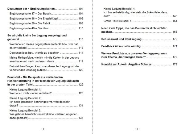 Lenormandkarten mit der vertiefenden Positionsdeutung für klare Antworten