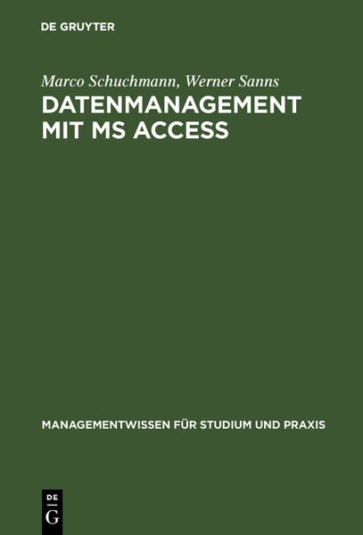 Produktbild: Datenmanagement mit MS ACCESS