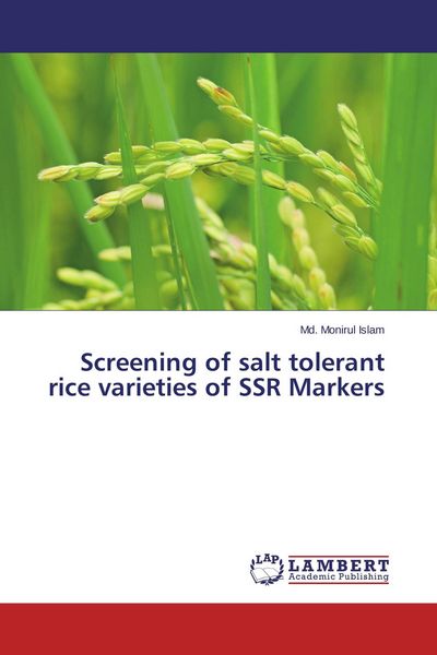 Produktbild: Screening of salt tolerant rice varieties of SSR Markers
