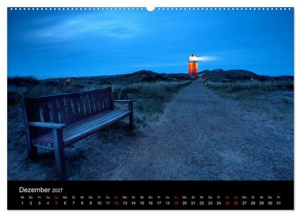 Produktbild: SYLT hinter den D&uuml;nen (hochwertiger Premium Wandkalender 2027 DIN A2 quer), Kunstdruck in Hochglanz