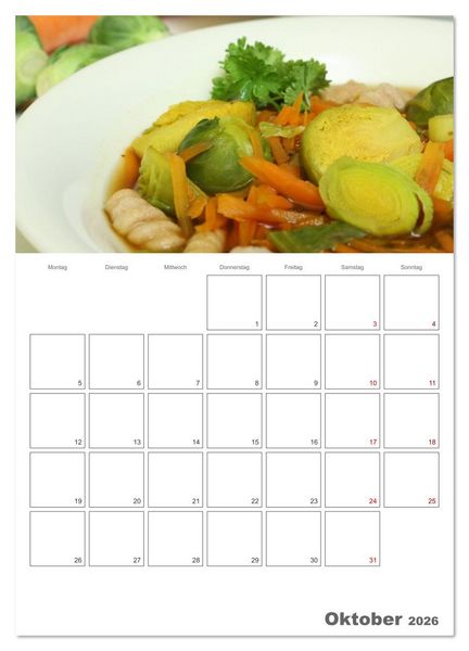 Produktbild: Gl&uuml;cklich mit Karotten (Wandkalender 2026 DIN A2 hoch), CALVENDO Monatskalender