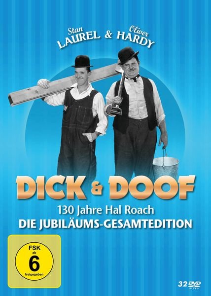 Produktbild: Dick und Doof - 130 Jahre Hal Roach - Die Jubil&auml;ums-Gesamtedition (Filmjuwelen) [32 DVDs]