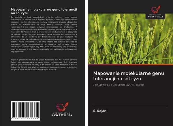 Produktbild: Mapowanie molekularne genu tolerancji na s&oacute;l ry&iquest;u