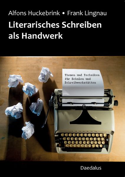 Produktbild: Literarisches Schreiben als Handwerk