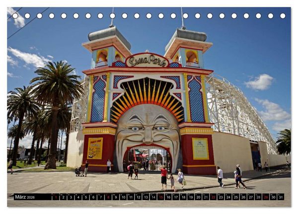 Produktbild: Melbourne (Tischkalender 2026 DIN A5 quer), CALVENDO Monatskalender