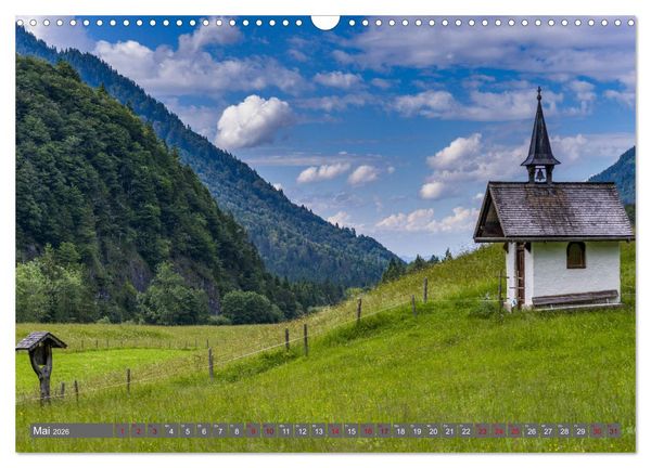 Produktbild: Sch&ouml;ne Wanderungen um Oberstdorf (Wandkalender 2026 DIN A3 quer), CALVENDO Monatskalender