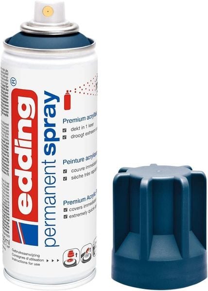 5200 Permanent Spray, elegant nachtblau matt, 200ml Premium Acryllack