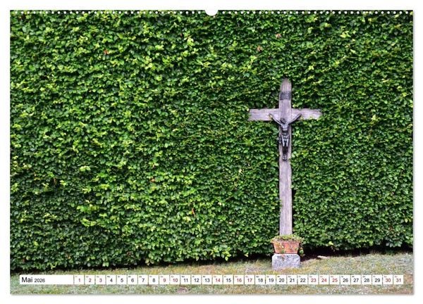 Produktbild: Kreuze und Kruzifixe rund um Simmerath in der Eifel (Wandkalender 2026 DIN A2 quer), CALVENDO Monatskalender