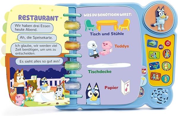 Produktbild: Bluey Lernspielbuch