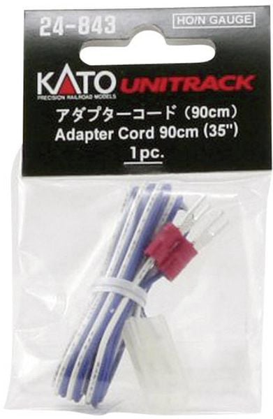 Kato - Unitrack Gleis - Adapterkabel blau-weiß