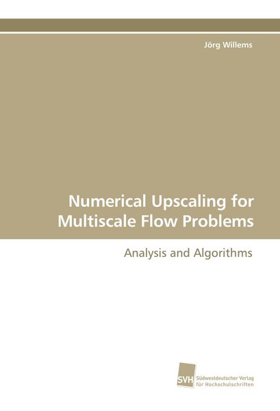 Produktbild: Numerical Upscaling for Multiscale Flow Problems