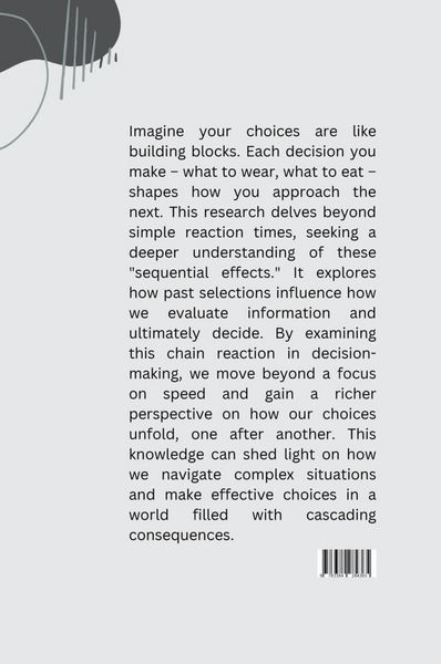 Produktbild: Towards a Principled Understanding of Sequential Effects in Choice