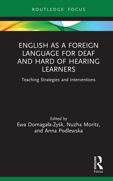 Produktbild: English as a Foreign Language for Deaf and Hard of Hearing Learners