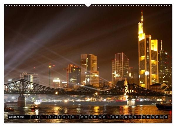Produktbild: Frankfurt am Main (hochwertiger Premium Wandkalender 2026 DIN A2 quer), Kunstdruck in Hochglanz