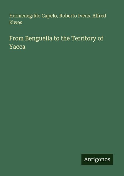 Produktbild: From Benguella to the Territory of Yacca