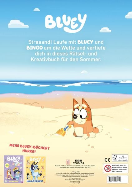 Produktbild: BLUEY &ndash; Blueys Strand