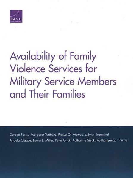 Produktbild: Availability of Family Violence Services for Military Service Members and Their Families