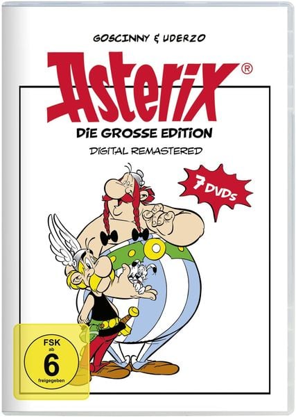 Produktbild: Die gro&szlig;e Asterix Edition - Digital Remastered (2023) [7 DVDs]