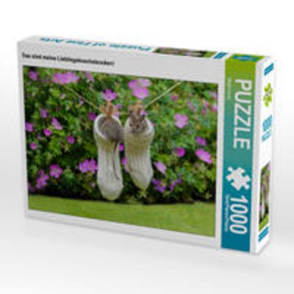 CALVENDO Puzzle Das sind meine Lieblingskuschelsocken! 1000 Teile Lege-Größe 64 x 48 cm Foto-Puzzle Bild von Birgit Cerny