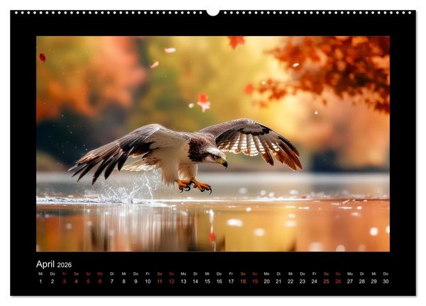 Produktbild: Geheimnisvolle Wildnis Deutschlands (hochwertiger Premium Wandkalender 2026 DIN A2 quer), Kunstdruck in Hochglanz