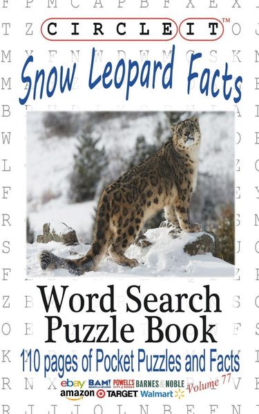Produktbild: Circle It, Snow Leopard Facts, Word Search, Puzzle Book