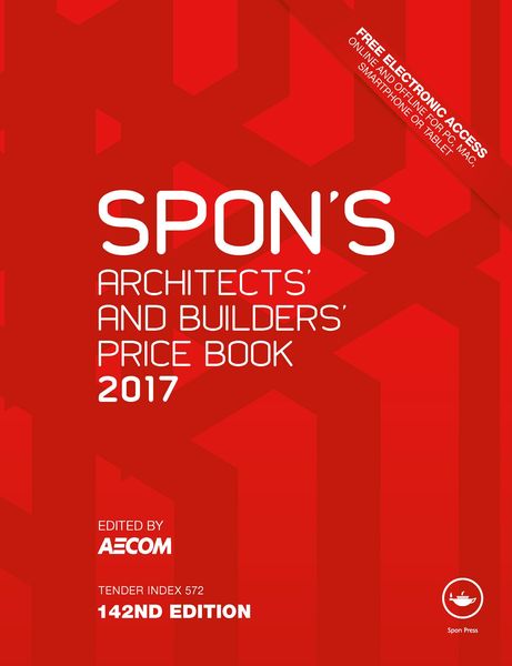 Produktbild: Spon's Architects' and Builders' Price Book 2017