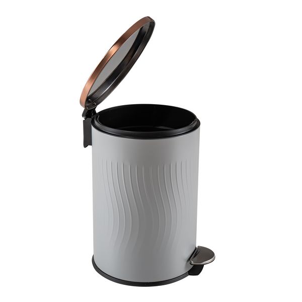 Produktbild: HTI-Living Treteimer Jannik 12L Grau/Kupfer Treteimer Jannik 12L Grau/Kupfer