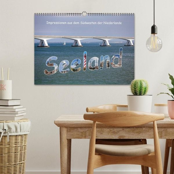 Produktbild: Seeland - Impressionen aus dem S&uuml;dwesten der Niederlande (Wandkalender 2026 DIN A3 quer), CALVENDO Monatskalender