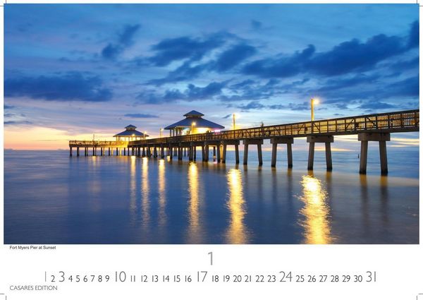 Produktbild: Florida Kalender 2027 &ndash; Wandkalender | Fotokalender Nordamerika 24x35cm &ndash; Sonne, Palmen & Str&auml;nde: Farbenfrohe Motive aus dem Sunshine State f&uuml;r deine Wanddeko