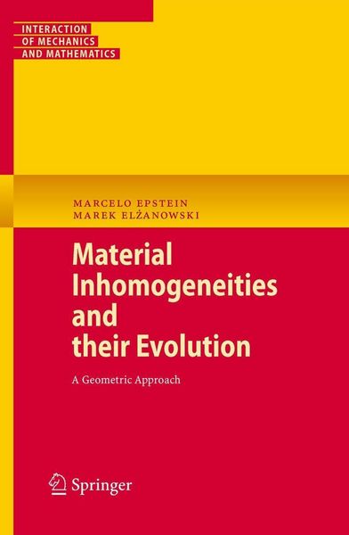 Produktbild: Material Inhomogeneities and their Evolution