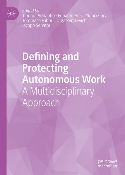 Produktbild: Defining and Protecting Autonomous Work