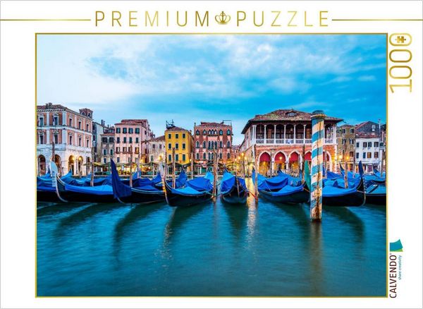 CALVENDO Puzzle Venedig - Campo della Pescaria | 1000 Teile Lege-Größe 64 × 48 cm Foto-Puzzle für glückliche Stunden
