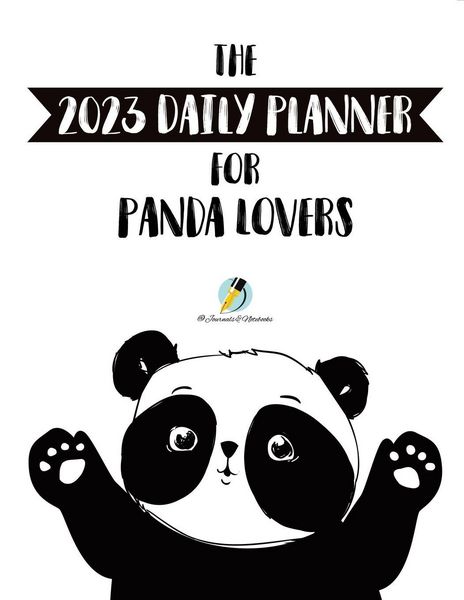 Produktbild: The 2023 Daily Planner for Panda Lovers