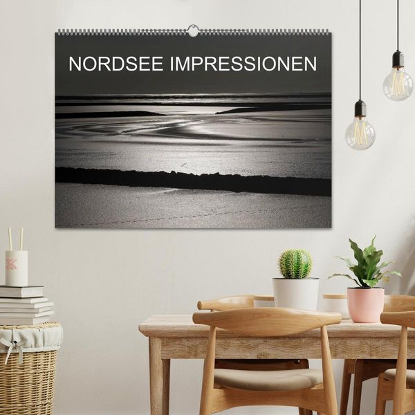 Produktbild: NORDSEE IMPRESSIONEN (Wandkalender 2026 DIN A2 quer), CALVENDO Monatskalender