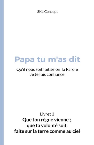 Produktbild: Que ton r&egrave;gne vienne ; que ta volont&eacute; soit faite sur la terre comme au ciel