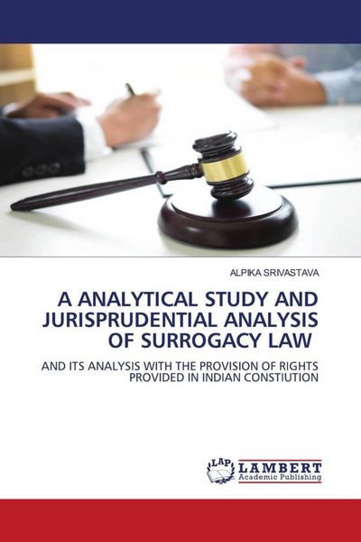 Produktbild: A Analytical Study and Jurisprudential Analysis Of Surrogacy Law